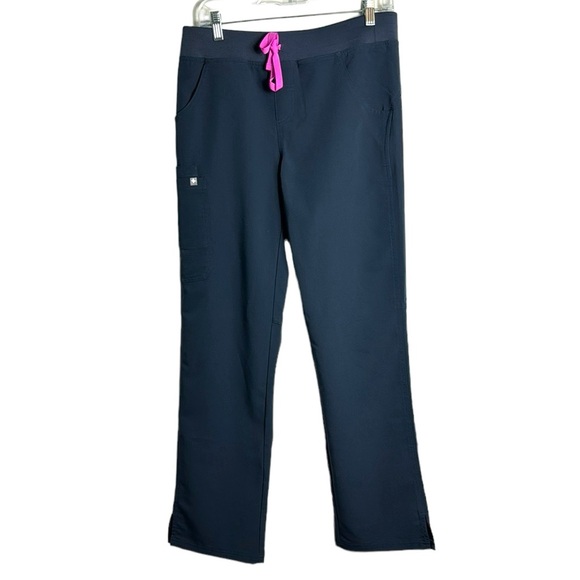 Figs Kade Cargo Scrub Pants Navy Blue Size Small - Picture 1 of 11